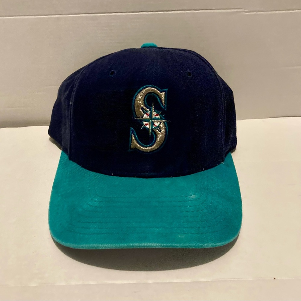 Vintage 90s STARTER Seattle Mariners Strapback MLB Baseball Hat